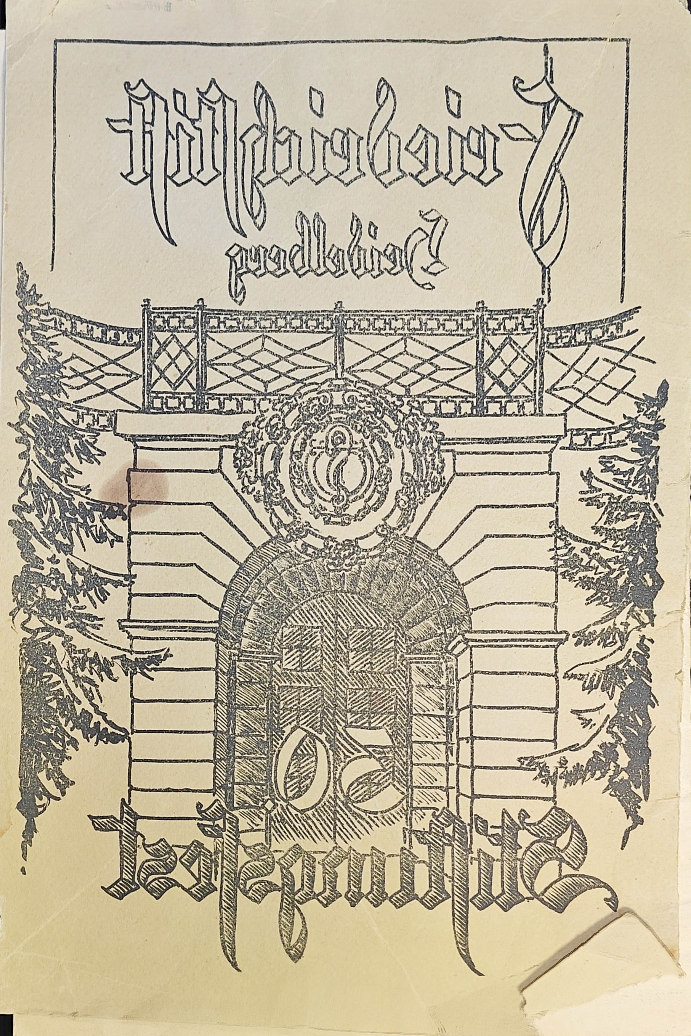 Friedrichstift Vereinsheft